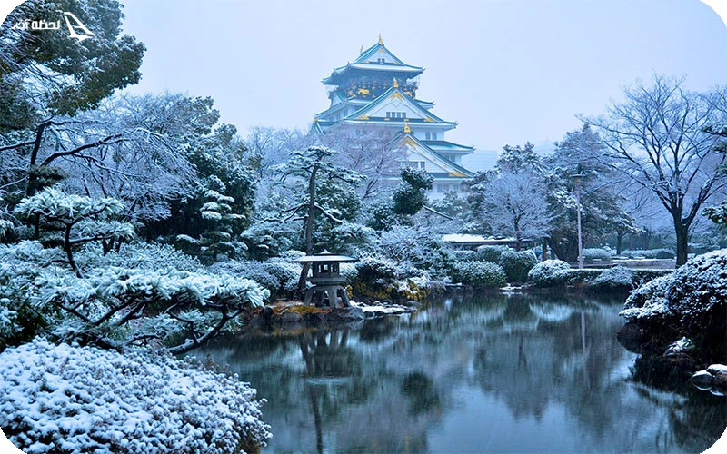 توکیو در روز برفی